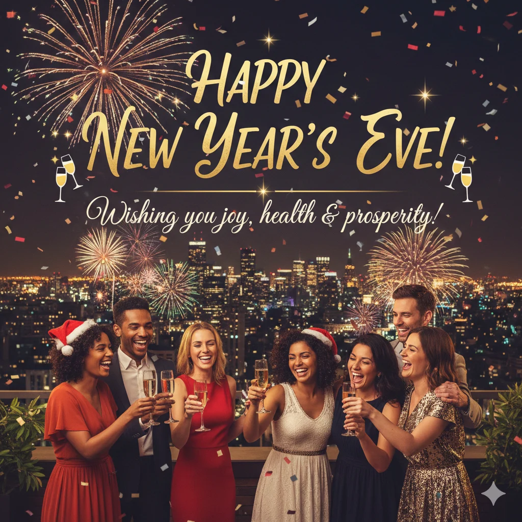 happy new year eve wishes