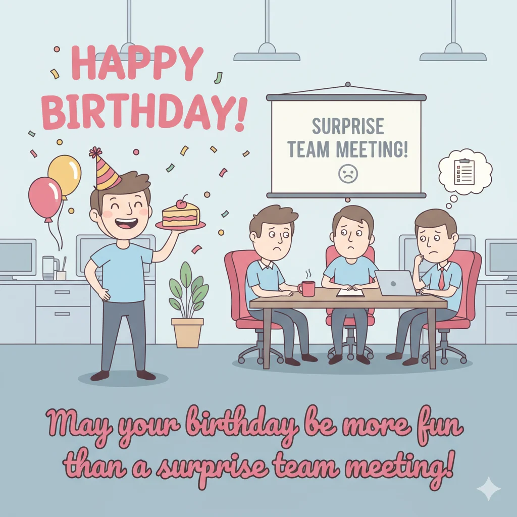 birthday wishes to coworker