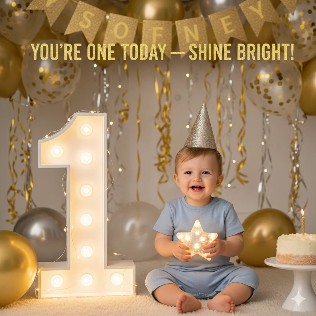 first birthday wishes for boy