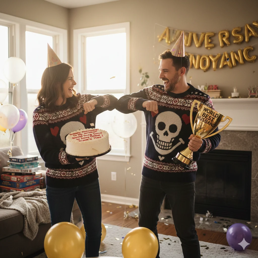 anniversary wishes for husband funny