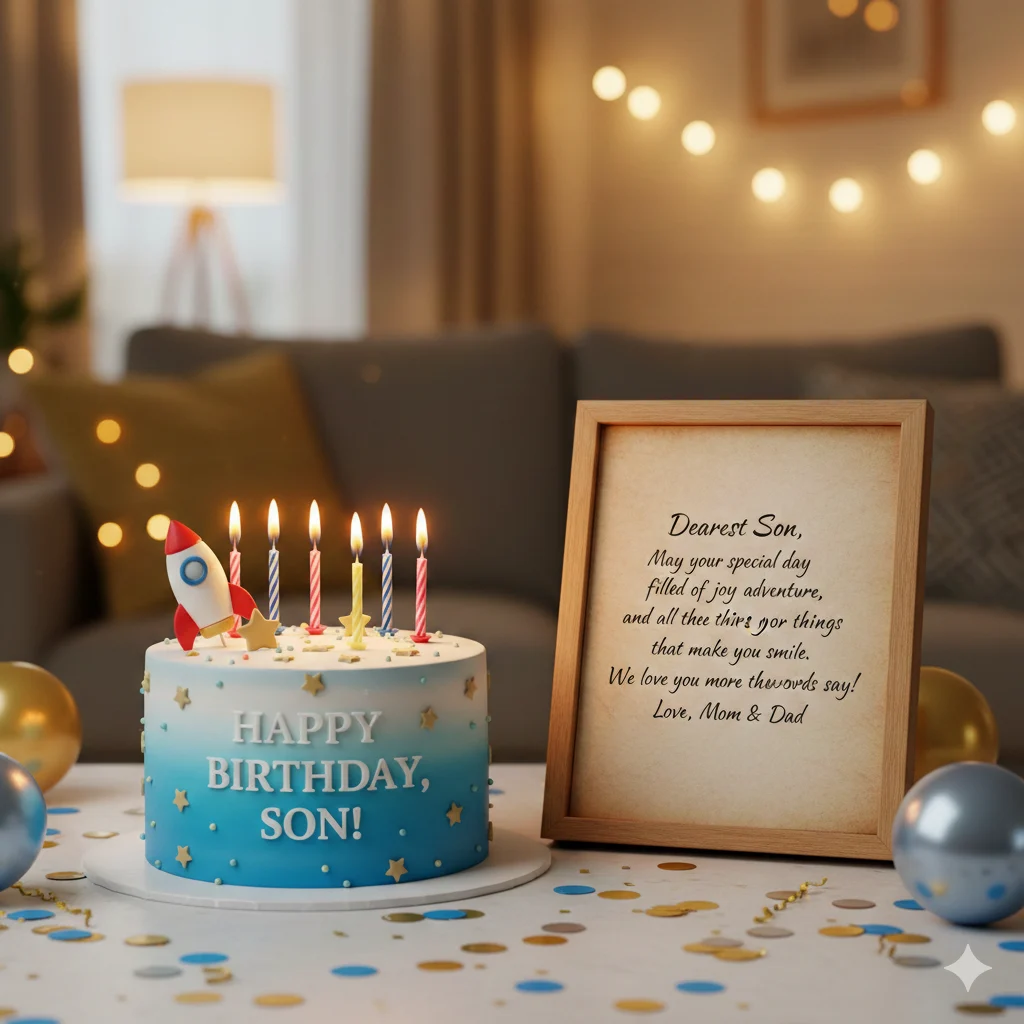 birthday wishes to son