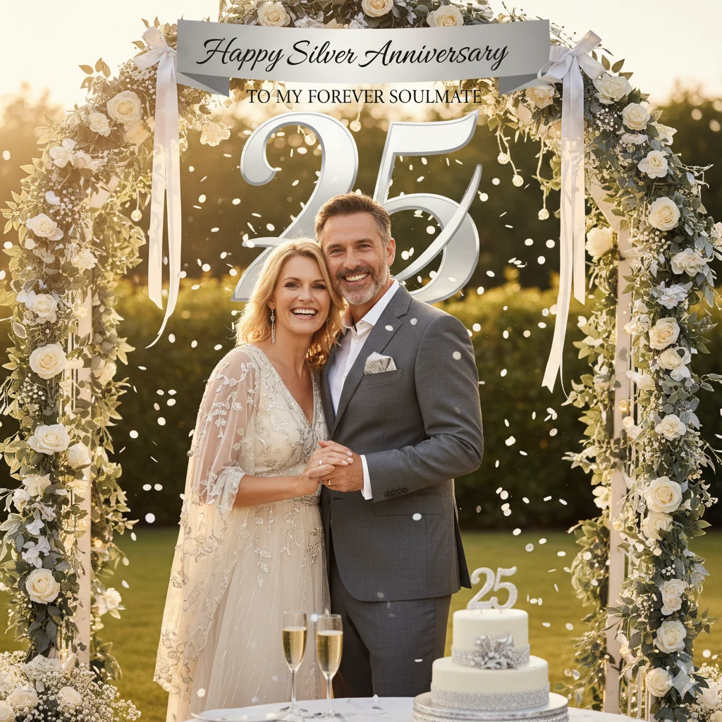 25th anniversary wishes