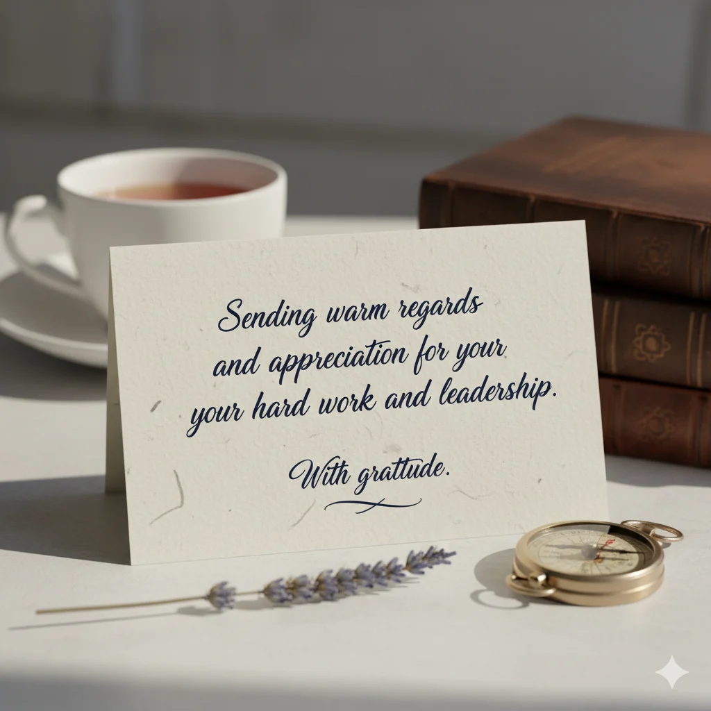 best wishes warmest regards