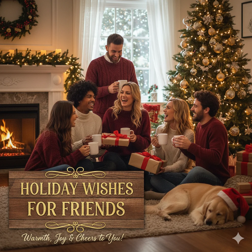 holiday wishes for friends