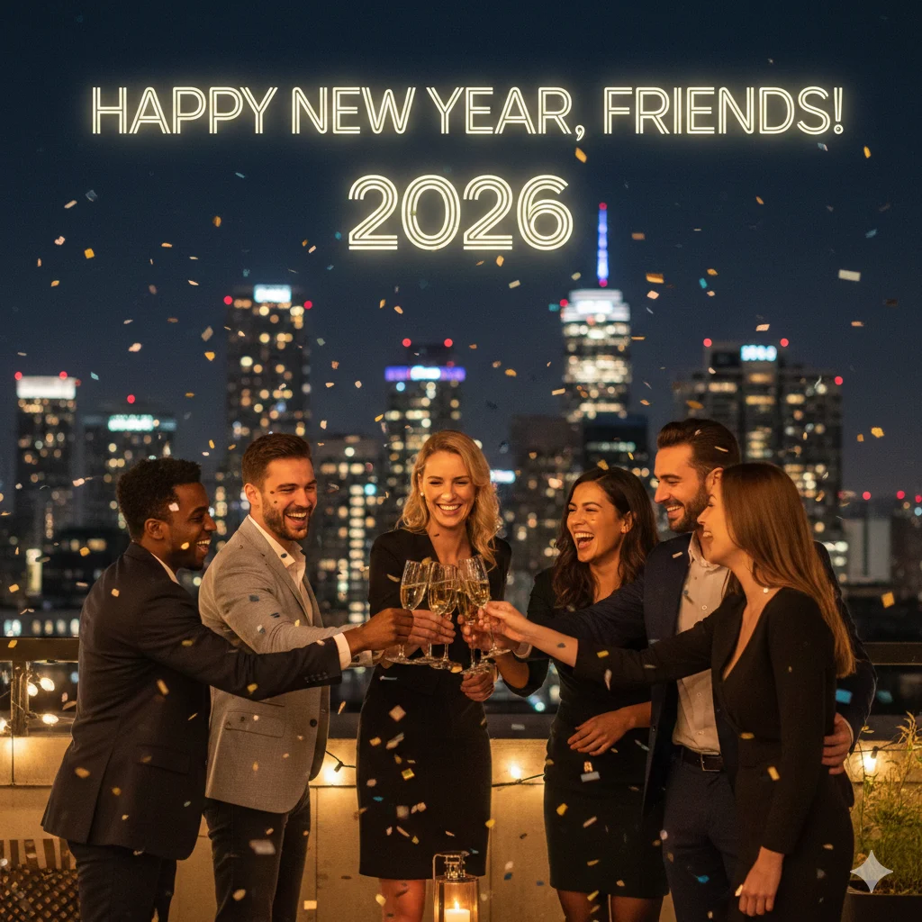 new years wishes to friends