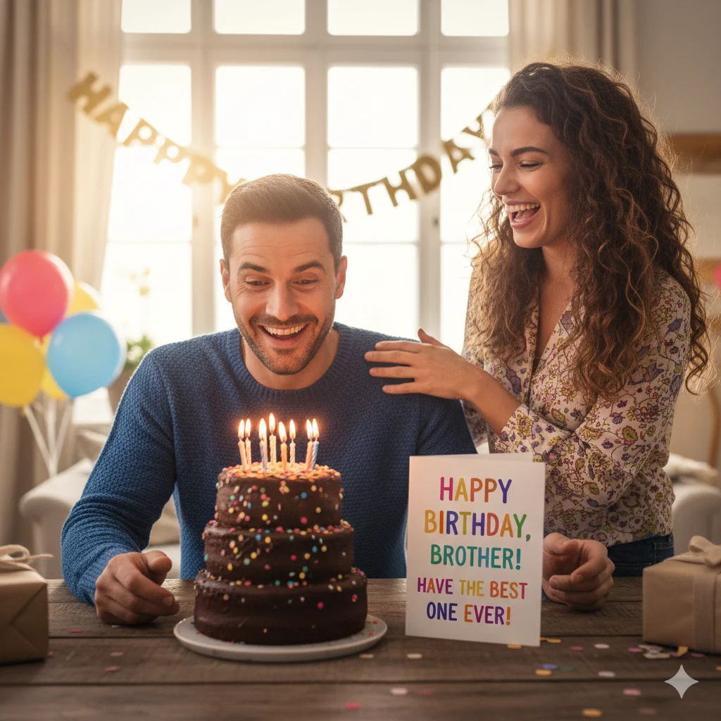 simple birthday wishes for brother