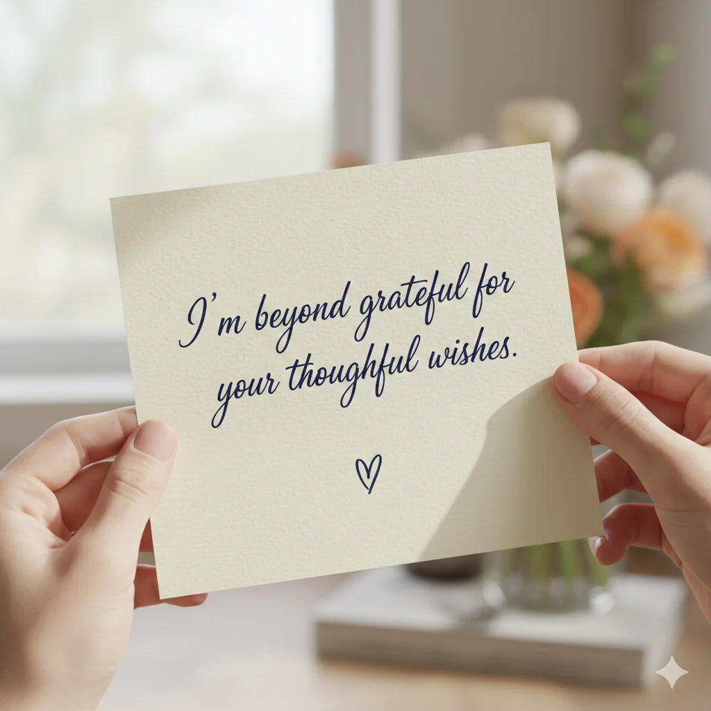 cute thank you for the birthday wishes