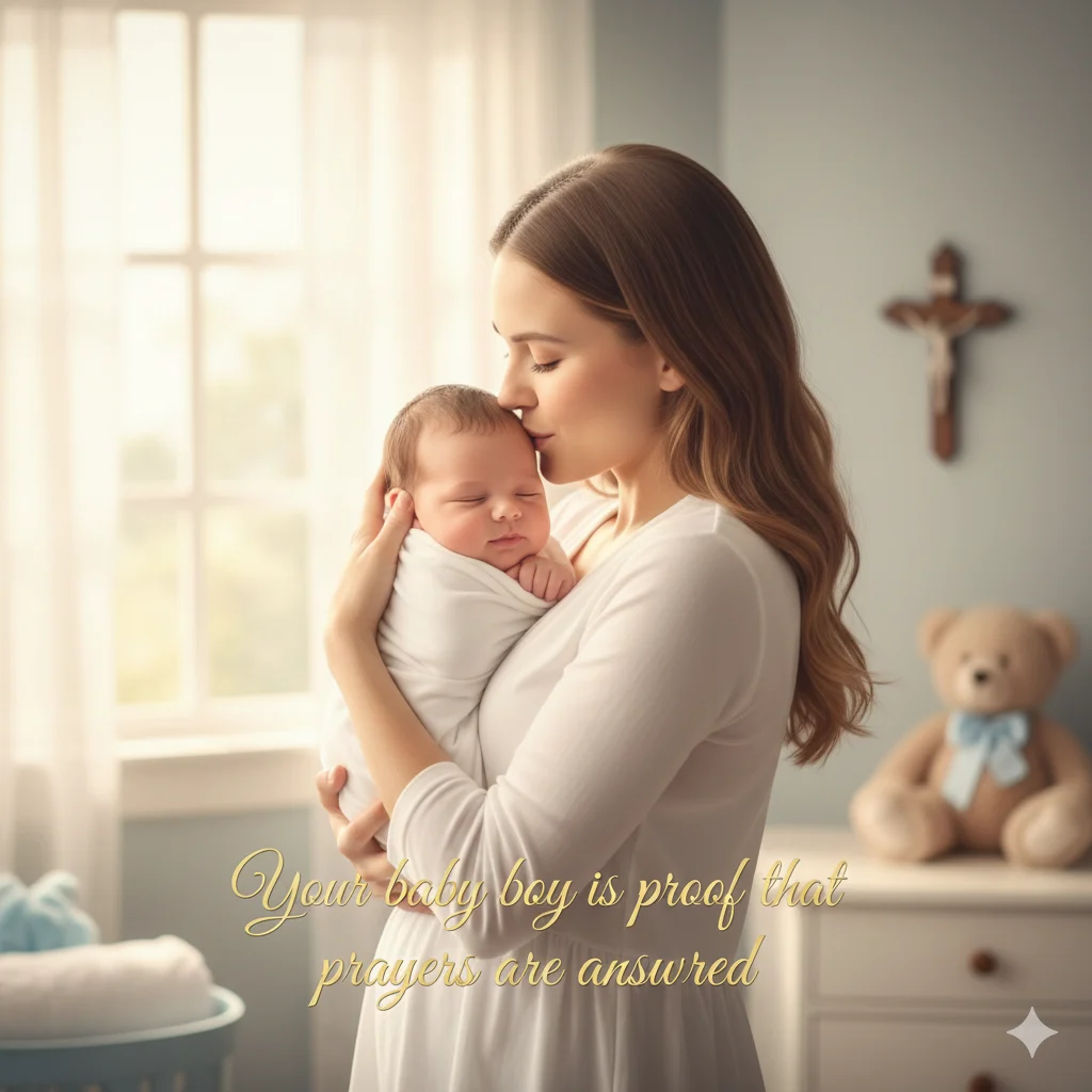 blessed new baby boy wishes congratulations