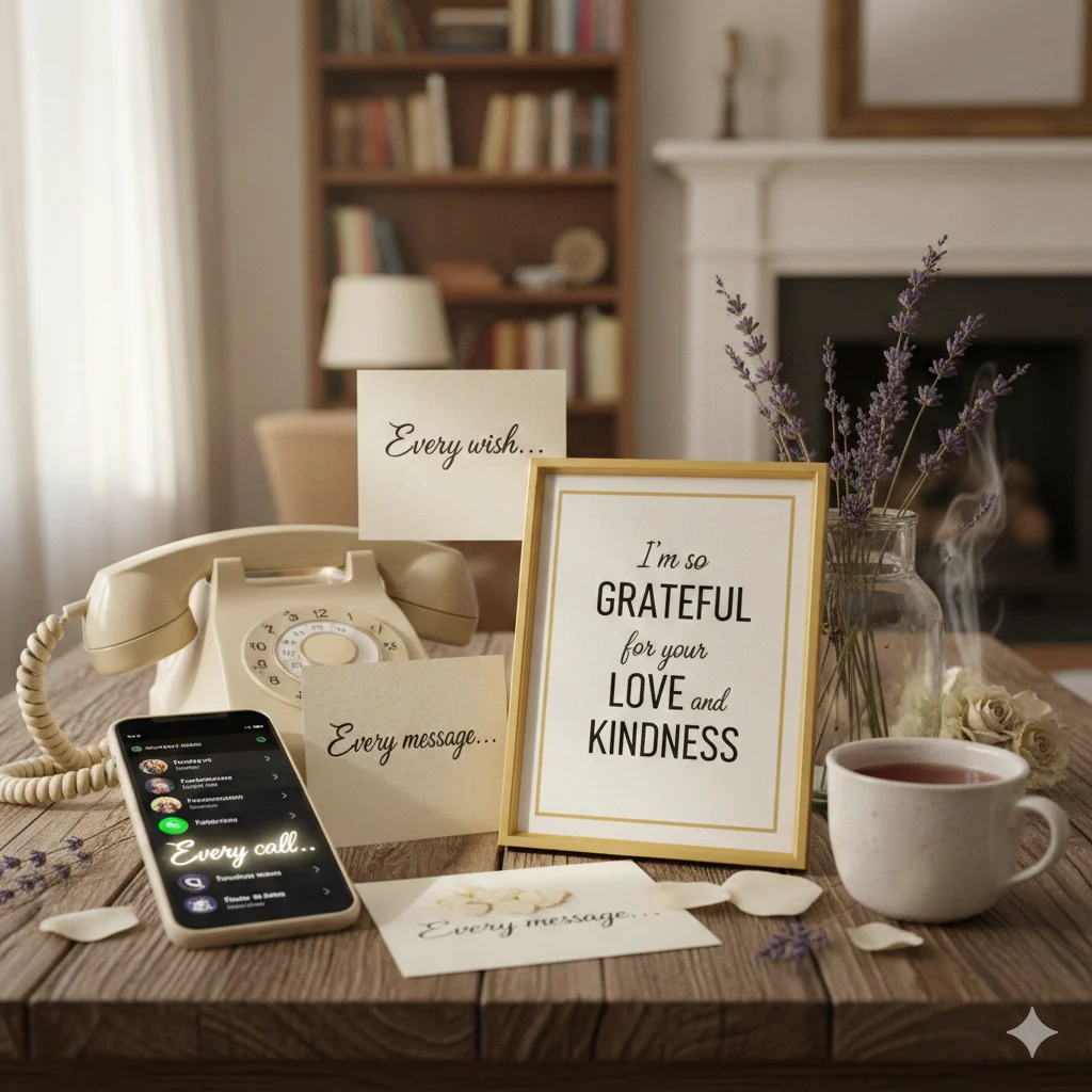 thank you note for birthday wishes