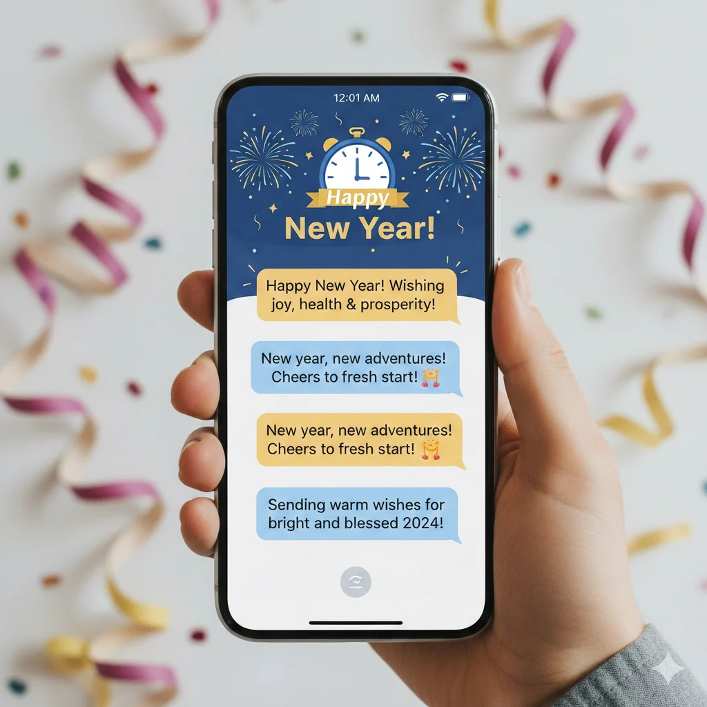 happy new year wishes sms messages