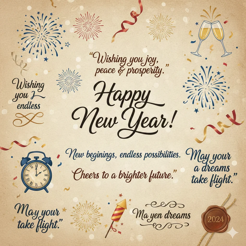 happy new year wishes quotes messages