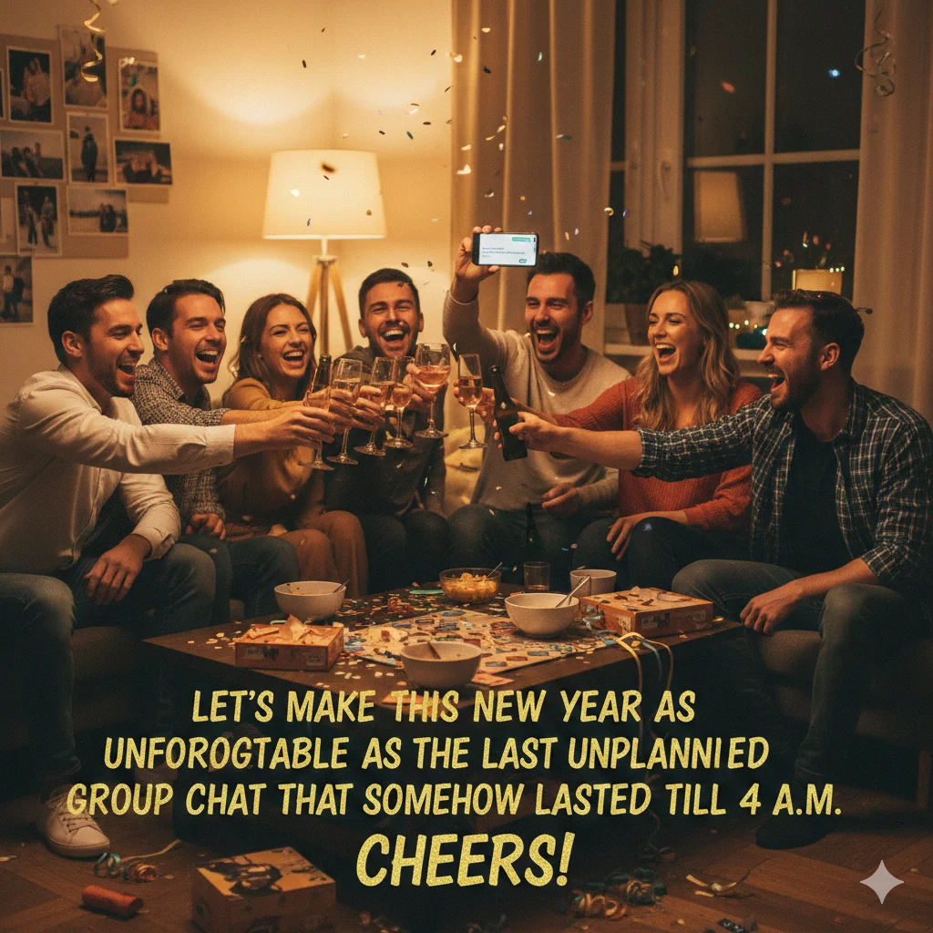 new years wishes to friends