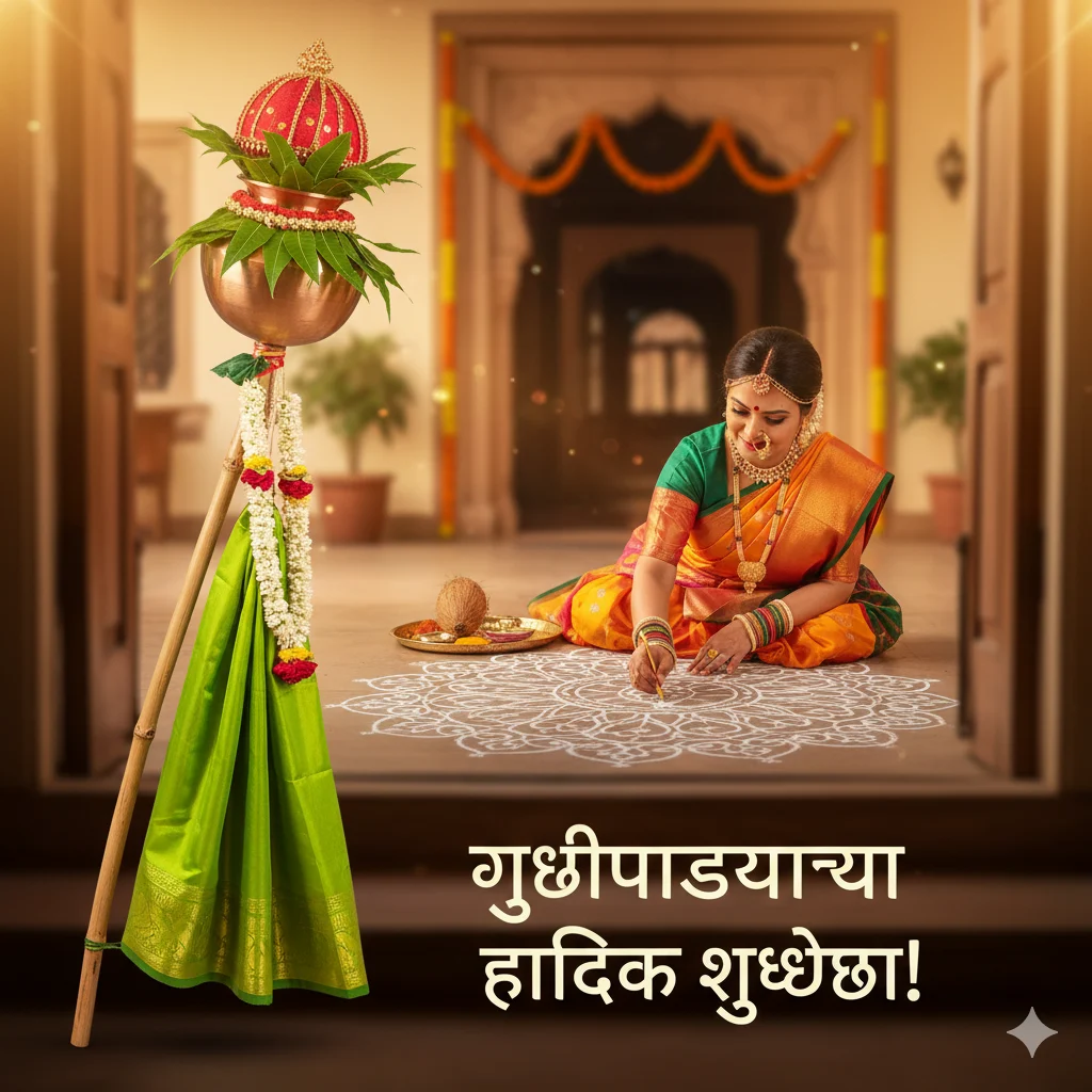 gudi padwa wishes in marathi