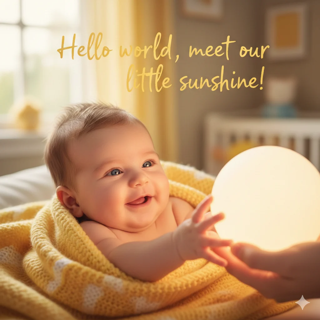 wishes for new born baby girl