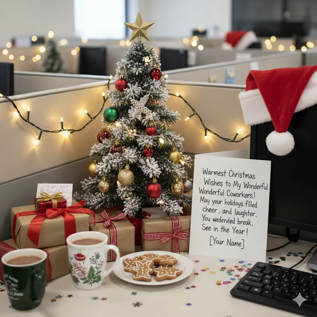 christmas wishes for coworkers