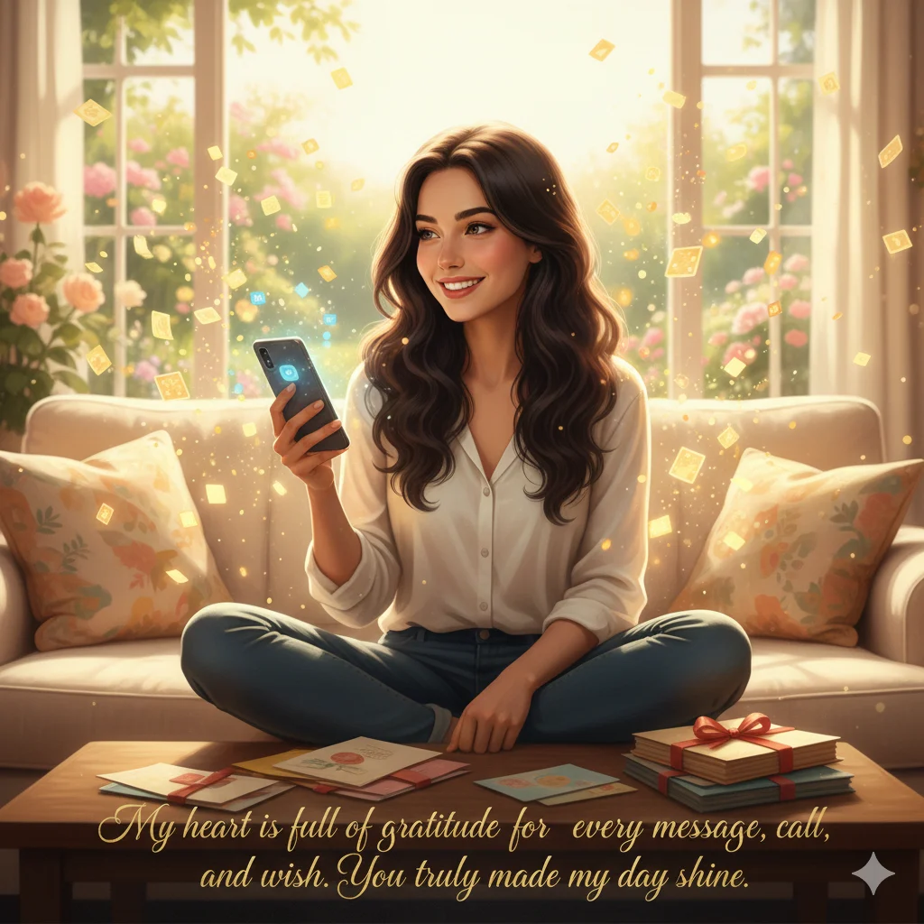 thank you for my birthday wishes