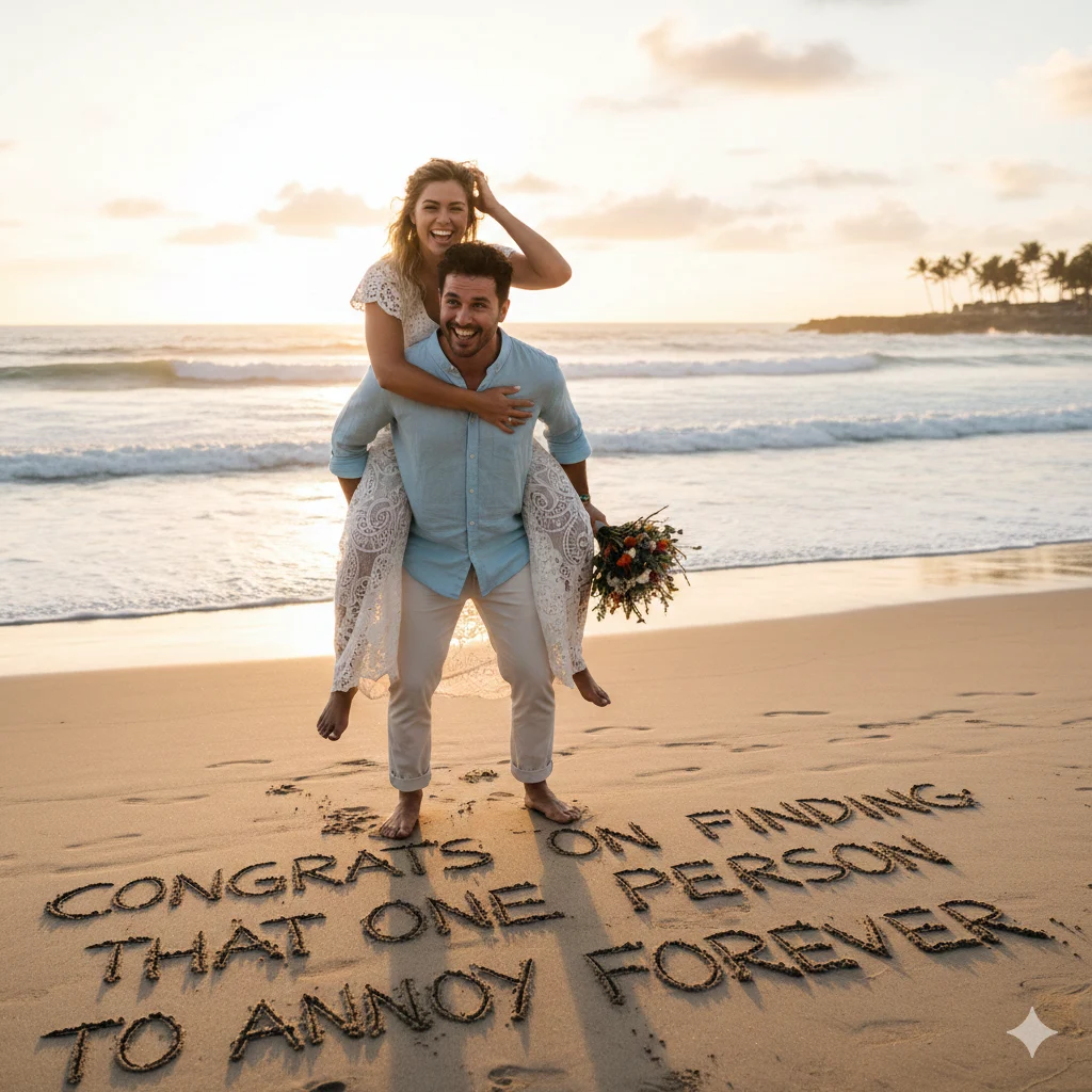 short funny anniversary wishes for couple