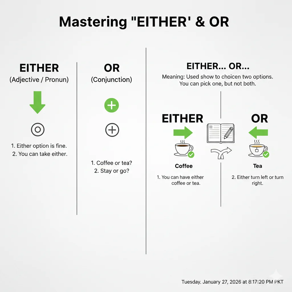 either or shoes (unclear — probably “either or”)