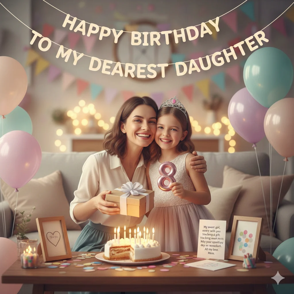 daughter birthday wishes from mom