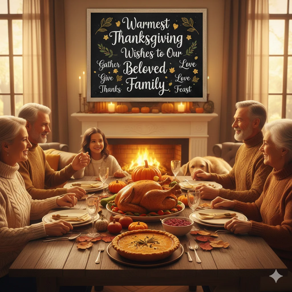 thanksgiving wishes for family