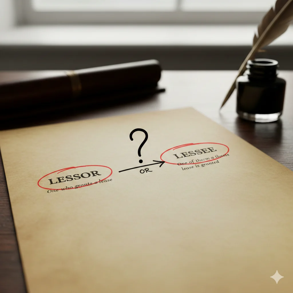 lessor or lessee