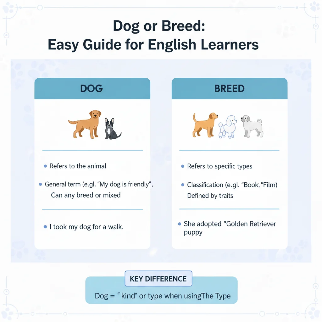 dog or bread (probably “breed”?)