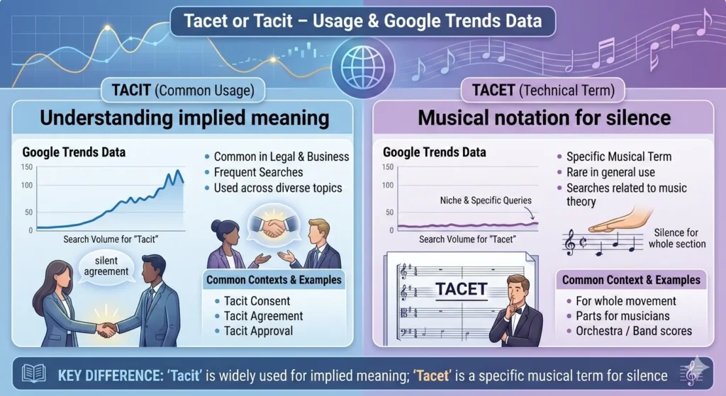tacet or tacit