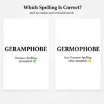 germaphobe or germophobe