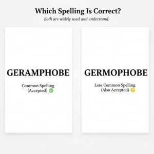 germaphobe or germophobe