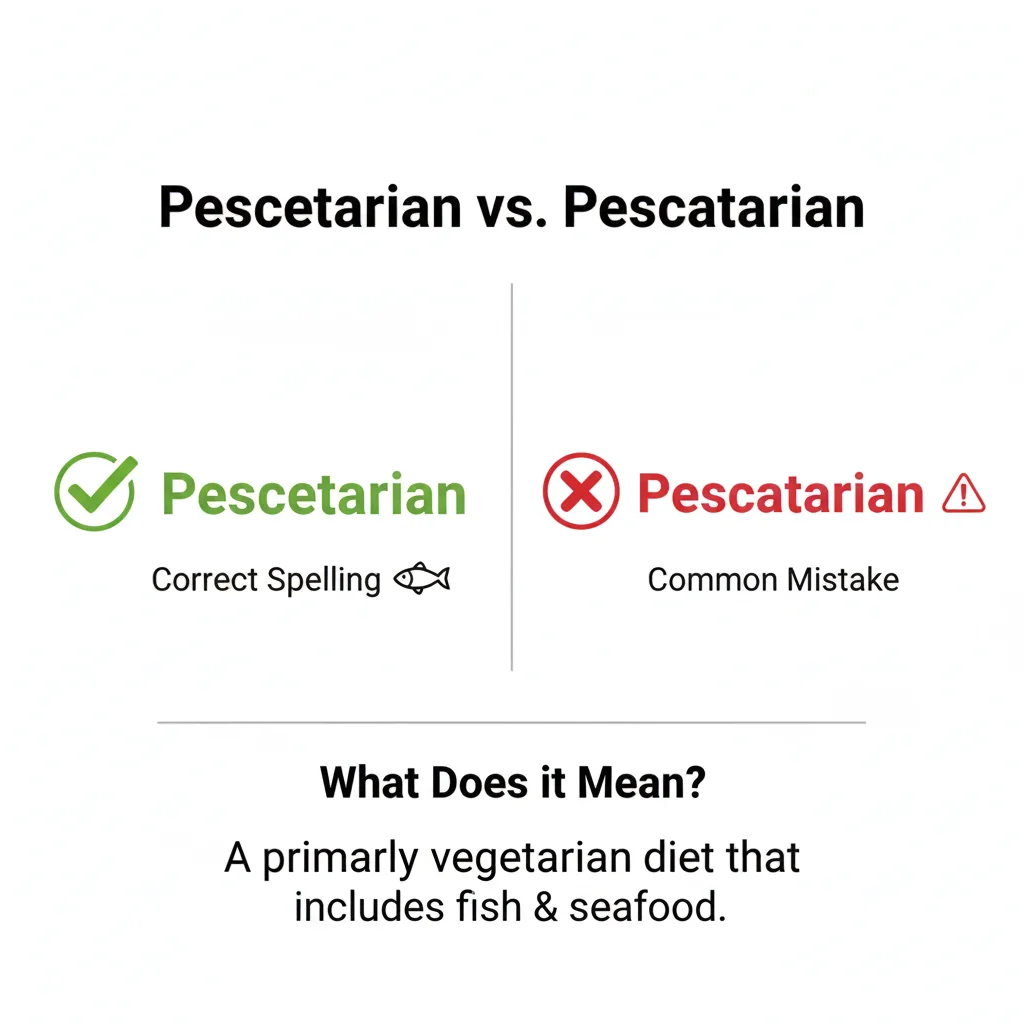 pescetarian or pescatarian