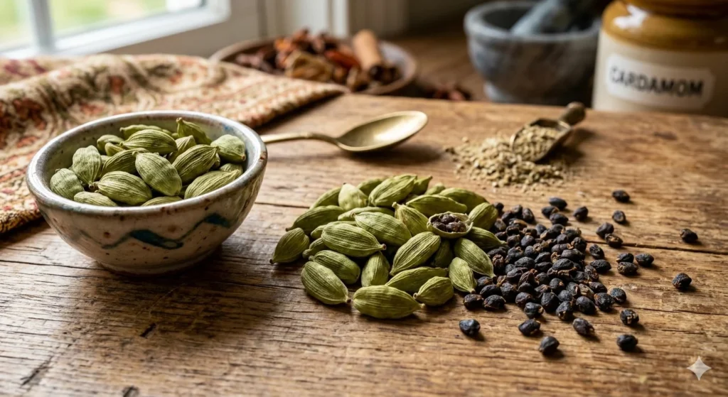 cardamon or cardamom