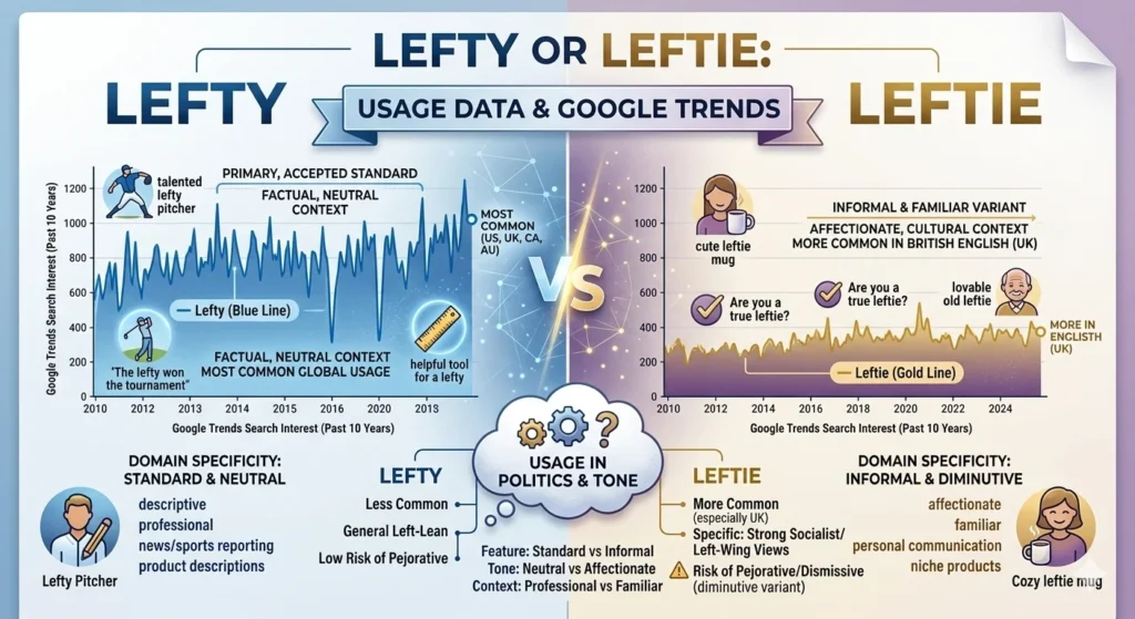 lefty or leftie