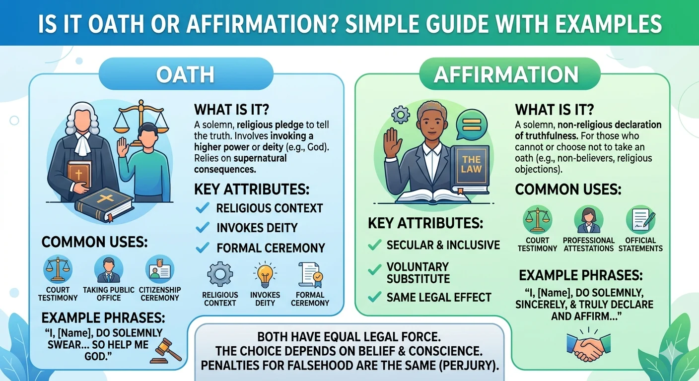 oath or affirmation