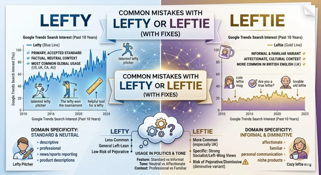 lefty or leftie