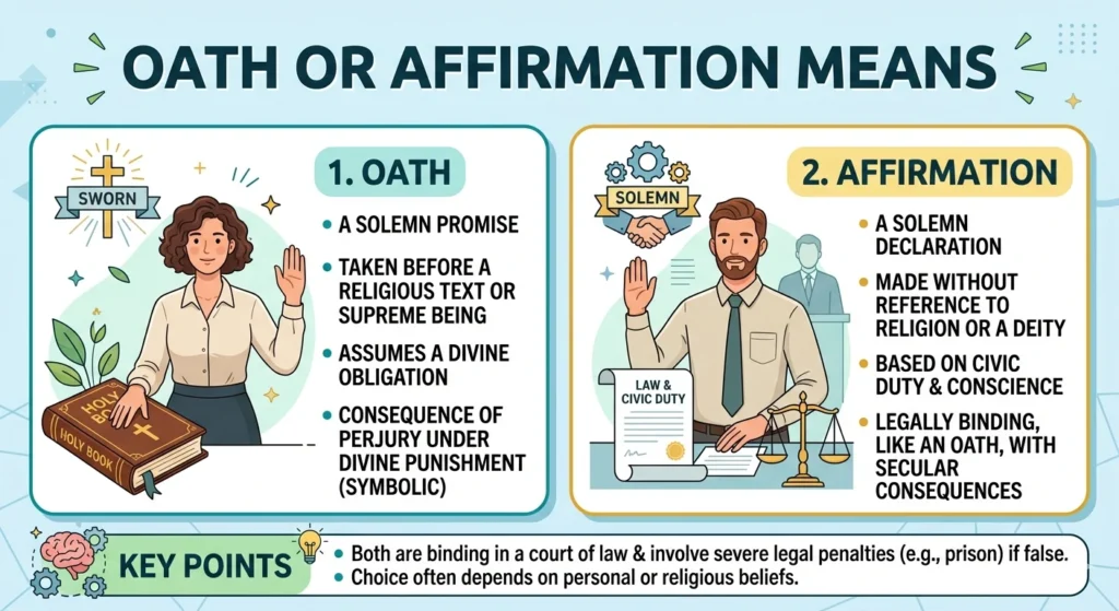oath or affirmation