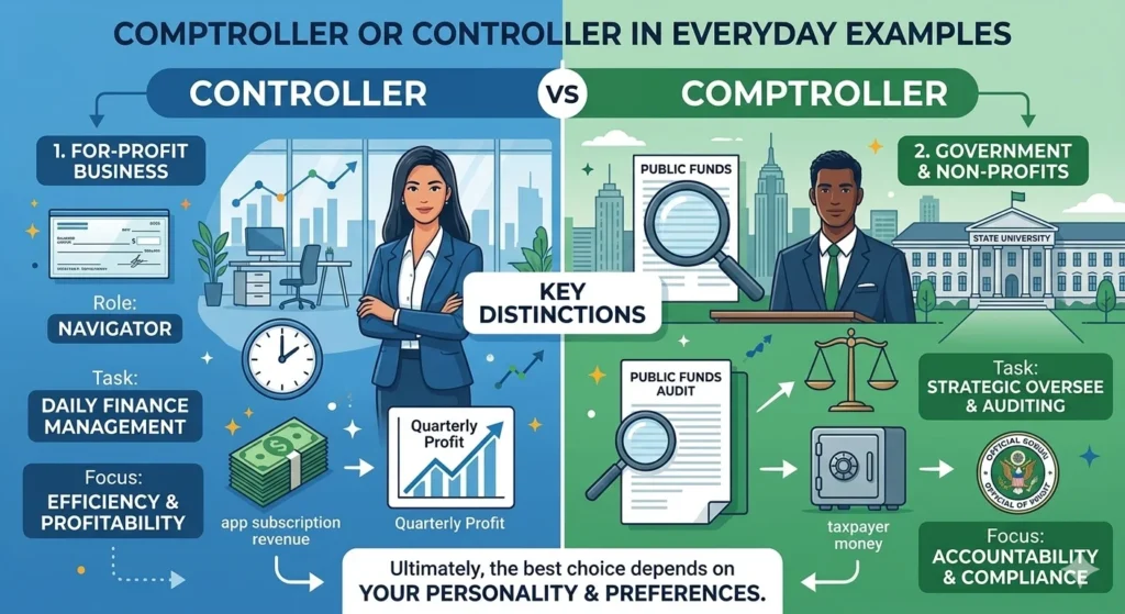 comptroller or controller