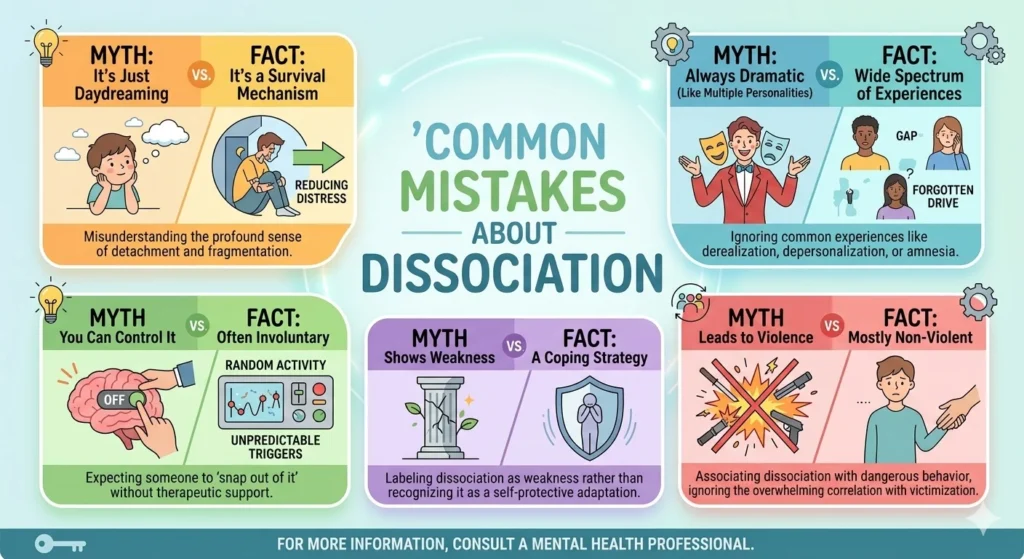 disassociation or dissociation