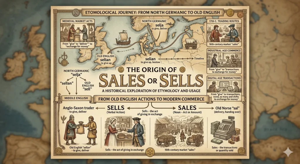 sales or sells