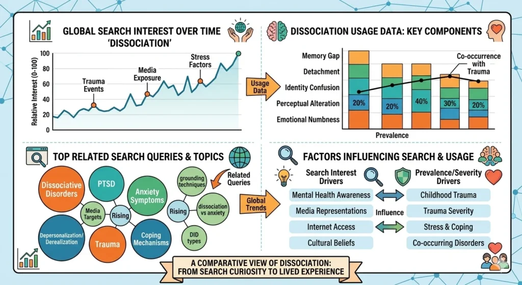 disassociation or dissociation
