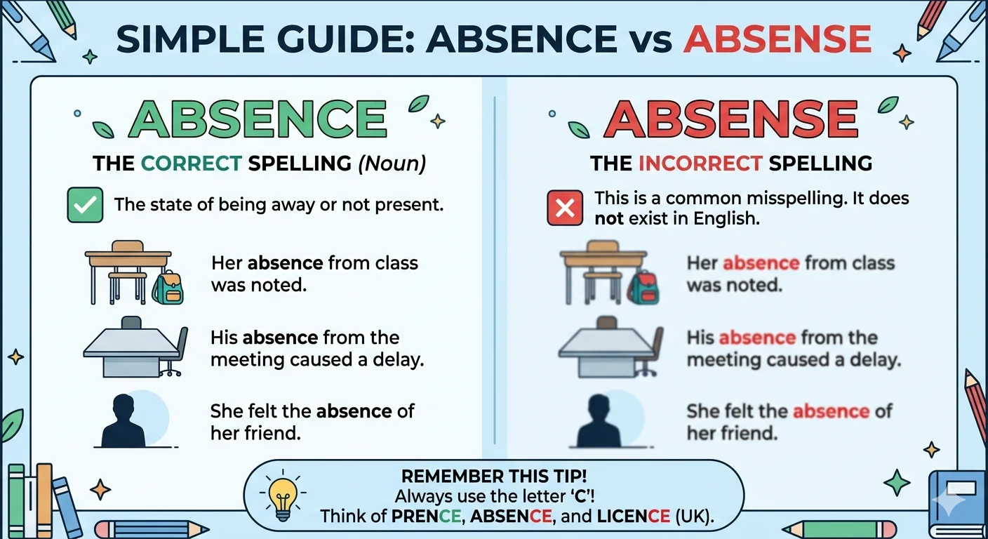 absence or absense