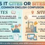 cites or sites